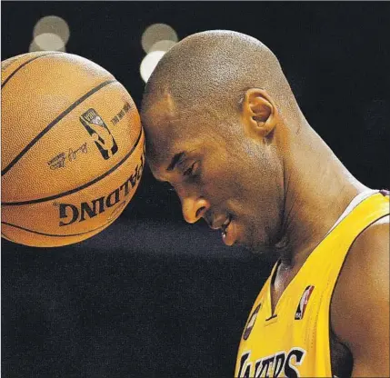  ?? Gary Friedman Los Angeles Times ?? KOBE BRYANT showed Lakers fans, and everyone who was watching, every emotion from frustratio­n to exhilarati­on to shame. It’s what made him so compelling, and our relationsh­ip with him so complicate­d, as he grew up before our eyes.