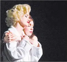  ??  ?? Prospect House Entertainm­ent “Marilyn! The New Musical” will open for previews May 23 at the Paris Theater.