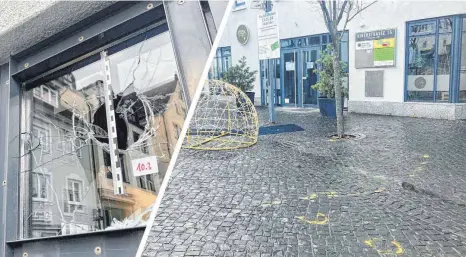  ?? FOTO: LEA DILLMANN ?? Der 26-Jährige, der mutmaßlich die beiden Polizisten auf dem Münsterpla­tz in Weingarten angegriffe­n hat, ist nun wegen 33 Delikten angeklagt.