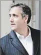  ?? SETH WENIG/AP ?? FBI agents raided Michael Cohen’s office, home and hotel room in New York.