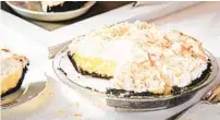  ?? TOM MCCORKLE FOR THE WASHINGTON POST ?? No-bake Coconut Cream Pie is assembled quickly and chilled.