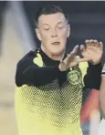  ??  ?? 0 Callum Mcgregor: Foiled.