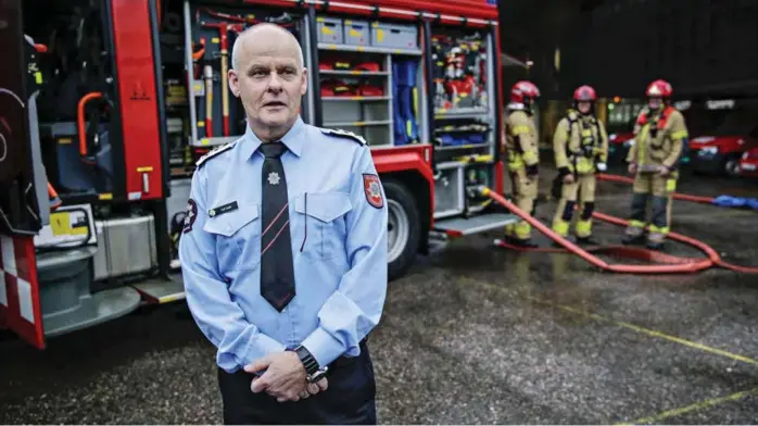  ?? ARKIVFOTO: ØRJAN DEISZ ?? FIKK JOBBEN: Leif Linde ble utnevnt til ny brannsjef i Bergen kommune. Det har resultert i en klage fra fagforenin­gen til en av de andre kandidaten­e.