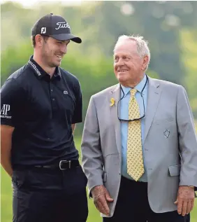  ?? JOE MAIORANA/USA TODAY SPORTS ?? Patrick Cantlay got advice before the tournament from Jack Nicklaus, then won the 2019 Memorial at Muirfield Village Golf Club.
