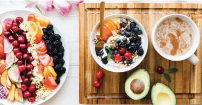  ?? Brooke Lark on Unsplash ?? ABOVE:
By analyzing the diets, health and microbiome­s of more than 1,000 people, researcher­s found that a diet rich in nutrient-dense, whole foods supported the growth of beneficial microbes that promoted good health.