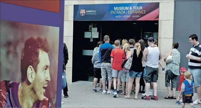  ?? ÀLEX GARCIA ?? El museo más visitado de Catalunya. El del Barça (Camp Nou Experience) es el museo de Catalunya que reunió más visitantes el año pasado: 1.530.484