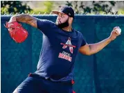  ?? CURTIS COMPTON/CCOMPTON@AJC.COM ?? After a 2018 marred by on- and off-field struggles, pitcher Luiz Gohara spent much of the winter shedding pounds and lifting weights.