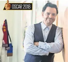  ??  ?? Eugenio dice sentirse halagado por la invitación a presentar un premio Oscar.