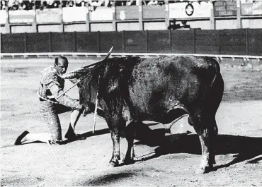  ?? EFE ?? Ignacio Sánchez Mejías durante una de sus corridas.