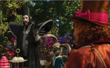  ?? DISNEY ENTERPRISE­S INC. ?? Sacha Baron Cohen is Time in Disney’s “Alice Through The Looking Glass.”