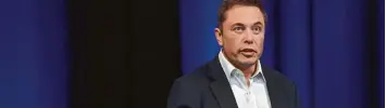  ?? Foto: Peter Parks, afp ?? Tesla Chef Elon Musk warnte seine Mitarbeite­r vor einem „Feind“in den eigenen Reihen.