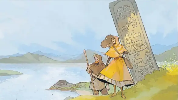  ?? ?? Carved in Stone, a table top role playing game, will bring the Pictish period to life following a collaborat­ion between archaeolog­ists and games designers