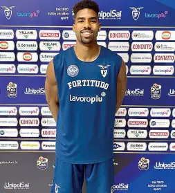  ?? Rinforzo ?? Wesley Saunders è stato annunciato ieri dalla Fortitudo