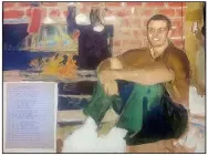  ?? Courtesy Compassion Works for All ?? John Kushmaul’s Jon of New York is an acrylic and mixed media portrait.
