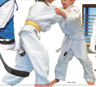  ?? Foto: Caro ?? JUDO und Kampfsport stärken das Selbstbewu­sstsein und schulen die Reaktionsf­ähigkeit.