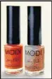  ??  ?? MODI Juicy Nails polish comes in a series of pop-art colors, $5.80 each at Aritaum.