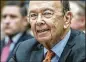  ?? J. SCOTT APPLEWHITE / AP ?? Commerce Secretary Wilbur Ross appeared before a House committee.