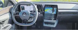  ?? ?? Im Renault Mégane arbeit das Infotainme­nt nun mit Google