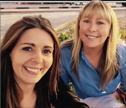  ??  ?? All smiles: 2fm host Jenny Greene and partner Kelly Keogh who have announced their engagement