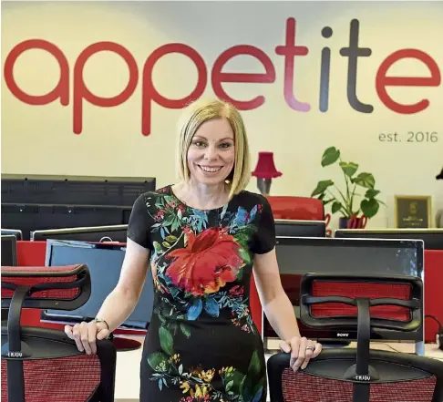 ?? ?? COMMUNITY: Appetite for Business owner Sheryl Newman wants her staff to feel they can thrive and are heard.