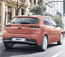  ?? /KIA ?? Kia comenzará a introducir este nuevo embrague en los nuevos Kia Rio.