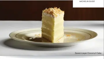  ??  ?? Seven-Layer Coconut Cake