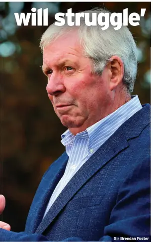  ??  ?? Sir Brendan Foster