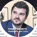  ??  ?? FAMILY SECRETS