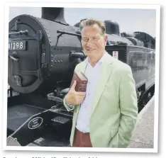  ??  ?? Pastel power? Michael Portillo’s colourful dress sense.