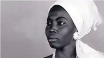  ??  ?? Mbissine Thérèse Diop is the “Black Girl” in Ousmane Sembène’s 1966 film.