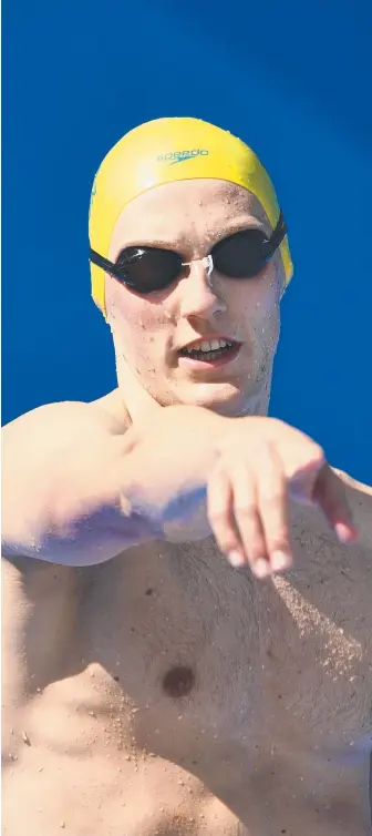  ?? Picture: GETTY IMAGES ?? Mack Horton hopes to clarify his mind ahead of the Olympics.