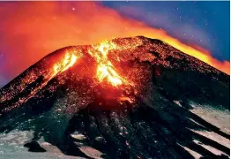  ??  ?? Engineers want to create a volcanic explosion to cloud our skies as a sun shield / REUTERS