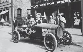  ??  ?? Where is it now? The 1922 Chevrolet FB raced at Muriwai by Les. Bedford