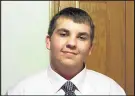  ?? RACHEL HOLLAND ?? Zachary Holland died Aug. 21 in a car crash in LaPorte County. He was 20.