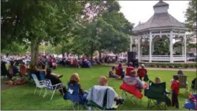  ?? CHARDON SQUARE ASSOCIATIO­N ?? Chardon Square Associatio­n plans more Concerts in the Park in 2019.