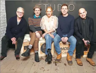  ??  ?? Jeff Perry, Denis O’Hare, Chloe Sevigny, Craig Macneill and Bryce Kass of Festival on January 20 in Park City, Utah. attend the Sundance Film