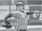  ?? SCOTT ASH / NOW NEWS GROUP ?? Brookfield Central’s Matthew Mueller is one of four area pitchers who earned honorable mention.