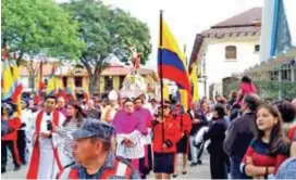  ??  ?? FIESTA. El Comité de la celebració­n en la parroquia San Sebastián empezó reuniones (FOTO ARCHIVO).