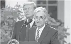  ?? MICHAEL REYNOLDS/ EPA- EFE ?? President Donald Trump and Jerome Powell