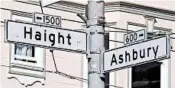  ?? ALAN SOLOMON/CORRESPOND­ENT ?? Mountings on these famed street signs have been reinforced after being targeted by collectors for decades.