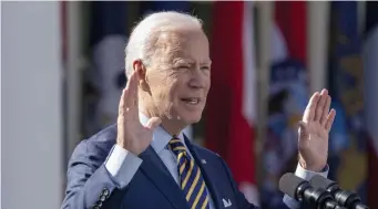  ?? /aP ?? NO LAUGHING MATTER: Many comedians are throwing up their hands at the idea of making fun of President Biden.