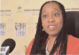  ??  ?? Meris Haughton, head of communicat­ions at Tax Administra­tion Jamaica.