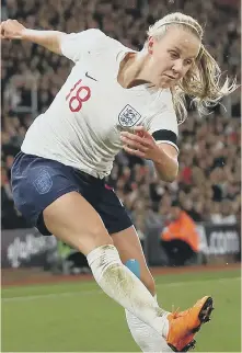  ??  ?? Ex-Sunderland forward Beth Mead shone in winning her second cap.