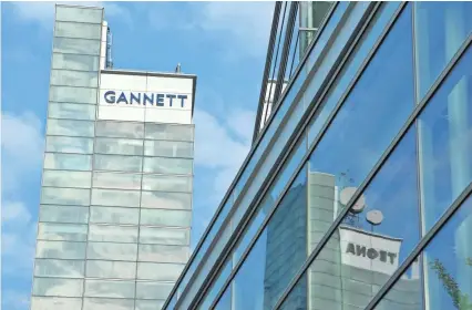  ?? TIM LOEHRKE/USA TODAY ?? The combined company after New Media purchases Gannett will be called Gannett and will own more than 260 daily publicatio­ns, as well as hundreds of weeklies.