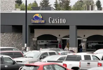  ?? CITIZEN PHOTO BY BRENT BRAATEN ?? The Treasure Cove Casino brought in $50.8 million during the 2018-19 fiscal year, up from $50.7 million in 2017-18.