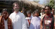  ??  ?? Rahul with Dongaria Kondh tribals in Odisha’s Niayamgiri.