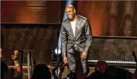  ?? NETFLIX ?? Yellow Springs resident Dave Chappelle’s latest comedy special includes several transphobi­c remarks. He also attacks Jews in ways that are centuries old but still in vogue among antisemite­s.