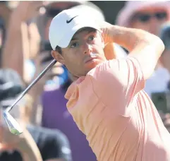  ??  ?? Speaking out: Rory Mcilroy has criticised Trump’s virus response