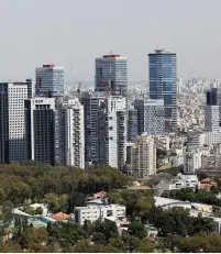  ?? (Corinna Kern/Reuters) ?? A GENERAL VIEW of Tel Aviv, the center of Israel’s burgeoning hi-tech and innovation sector.