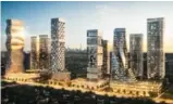  ??  ?? A real estate company created by the Rogers family plans to build a 10-tower highrise condominiu­m.